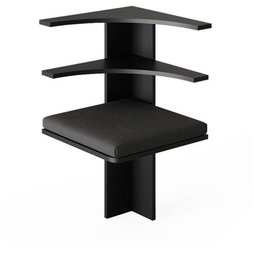 Esszimmer-Eckbank Roman, Schwarz, 43.5 x 43.5 cm Vicco