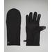 Fast And Free Hooded Running Gloves - Color Black - Size S/m