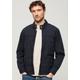 Outdoorjacke SUPERDRY "SD-CLASSIC HARRINGTON" Gr. XXXL, blau (eclipse navy) Herren Jacken Outdoorjacken