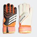 Torwarthandschuhe ADIDAS PERFORMANCE "PRED GL MTC" Gr. 8, bunt (black, solar red, yellow) Herren Handschuhe Sporthandschuhe