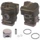 Stihl - Kit cilindro pistone segmenti motore motosega 039 MS390 ø 49mm 11270201213