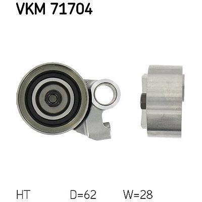 Skf Spannrolle, Zahnriemen [Hersteller-Nr. VKM71704] für Toyota Image