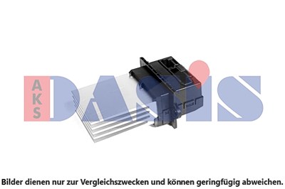 Aks Dasis Widerstand, Innenraumgebläse [Hersteller-Nr. 068088N] für Peugeot, Renault Image