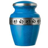 Morgan Paws Legacy Series - Medium Evening Blue with Horizontal Pewter Paws