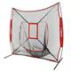 7Ã—7 Baseball Net Softball Teeball Practice Hitting Batting Training Aid W/Bag