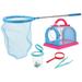 Bug Catcher Kit for Kids - Bug Catching Kit with Butterfly Net Critter Keeper Magnifying Glass Insect Catcher - Butterfly Kit - Bug Toys Kids Explorer Kit - Bug Kit for Kids 3+