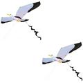 2 Pcs Childrenâ€™s Toys Childrens Adult Kites for Adults Kids Long Tail 3D Seagull Three-dimensional