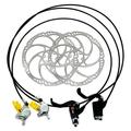 Magura MT8 Pro Carbon Post Mount Hydraulic Disc Brake Set w/ 203mm Rotor (F+R) #MG2845