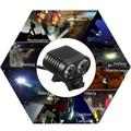 8000Lumen 2x LED Cycling Front Bicycle Bike Light Headlight Headlamp