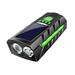 Home Deals!Zeceouar Camping Diving Flashlight Home Essential Limited Time Special Bicycle Lights Front Lights Horn Lights Solar Powered Charging Strong Light Flashlight Night Cycling Light Equipment