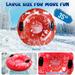 moobody Snow Tube Pvc Tube Thicken Tube Thicken Snow WinterInflatable Snow With Handle Snow Tube 35/43 Inch Inflatable Thickened Heavy Duty SledWinter Sleds Snow With Snow Sled