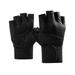wirlsweal Workout Anti-slip Finger Guards Fitness Gloves with Anti-slip Silicone 1 Pair Ventilated Weight Lifting Gloves with Fastener Tape Wrist Wrap Support