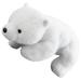 Polar Bear Doll Bedroom Decor Fireplace Kawaii Toy Plush Cuddle Animal Models Pillow Soft White Short Child Baby