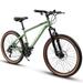 Mountain Bike 21-Speed Shifters Mountain Bicycles for Youth/Adults Carbon steel Frame Mens Womens Trail Commuter City Mountain Bikes 27.5 Inch Wheels