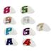 9PCS Golf Club Head Covers Waterproof PU Numbered Golf Club Head Protector for Outdoor White