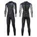 DanBook Wear Resistant Cloth Knee Pads Wetsuit Good Thermal Effect Trendy Wetsuit for Snorkeling Scuba Diving or Kayaking M Black Gray