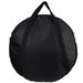 Round Storage Bag Black Backpack Instrument Bag Round Cymbal Bag Canvas Backpack Cymbal Case Cymbal Carrying Case