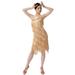 VBARHMQRT Summer Dresses for Women 2024 Vacation with Sleeves Plus Size Women Spring Latin Dance Mesh Sequined Fringe Skirt Dance Dress Party Dress Tea Length Dresses for Women