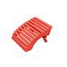 Poly Lumber Porch Design Outdoor Folding Adirondack Ottoman Made In USA-Red