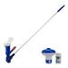 Walmeck Swimming Pool Cleaner Brushes Rod Mesh Pool Kit With Brushes Rod Suction Head With Head With Brushes Spa Pond And Pool Spa Pond Huiop Kit With Cleaner Kit Er Suction Zdhf Pond And Tub