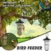 Deagia Bird Feeders Clearance Bird Feeder Outdoor Hanging Metal Windproof Ball Type Bird Feeder Bird Feeders for Outdoors