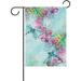 Wellsay Watercolor Dragonfly Flower Branch Garden Flag 28 x 40 Outdoor Vertical Double Sided Yard Flags Seasonal Holiday Decorative House Flag for Garden Decor Party Housewarming Gift Hostess Gift