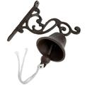 Home Decor Farmhouse Bell Outdoor Shop Keepers Garden Wall-mounted Iron