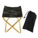 Folding Oxford Cloth Stool Collapsible Shower Foot Rest Portable Hiking Chair Aluminum Alloy