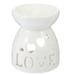 Incense Burner Creative Censer Holder Aromatherapy Stove Decor Ornament Ceramic Ceramics White