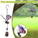 Huayishang Wind Chimes for Outside Clearance Butterfly Wind Chime Garden Metal Wind Bell Tube Hanging Ornament for Indoor Decoration Outdoor Suitable Home Decor Pink