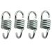 4 Pcs Hanging Chair Basket Swing Spring Hangers Rocking Outdoor Chairs Hammock Springs Heavy Duty Egg Ceiling Galvanized Iron
