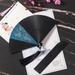 YEAHOO All Bamboo Classical Fan Women s Japanese Ancient Classical Black Folding Fan Hanfu Dance Fan Portable Bamboo Fan(style M)