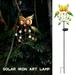 MIARHB LED Garden Lights Solar Night Lights Owl Shape Solar-Powered Lamp B (Cjâ€”Multicolor 13.78x7.87x2.36in)