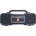 Sondpex GAM-I054 Waterproof Magnetic Boombox Bluetooth Speaker Durable for Jobsites Portable High Powered Black