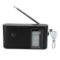 Portable Multi-band FM/AM/SW1/SW2 High Sensitivity Hand Tuned Professional Radio