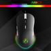 Oneshit Mouse Clearance IMICE X6 6400DPI USB Wired Backlit Optical Mouse Ergonomic Game Portable Mice Clearance