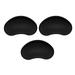 3 Pcs Mouse Rest Wrist Keyboards Computer Palm Mat Pad Rubber Office