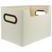 2Pcs Portable File Box Desktop Storage Box File Storage Basket Household Multi-function Organizer
