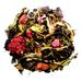 Blackberry Pomegranate Black Loose Leaf Black White Rose Hips Blackberry Leaves Safflower 3.2 Oz.