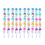 20 Pcs Mechanical Pencil Kid Automatic Pencil Cute Colored Pencils Non-Sharpening Pencil Automatic Pencil Snowman Pencil Christmas Gift Bag Plastic Child Student