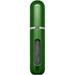 Perfume Bottle 5ml Portable Mini Refillable Perfume Atomizer Bottle for Travel Spray Scent Pump Case Multi colour (Green)