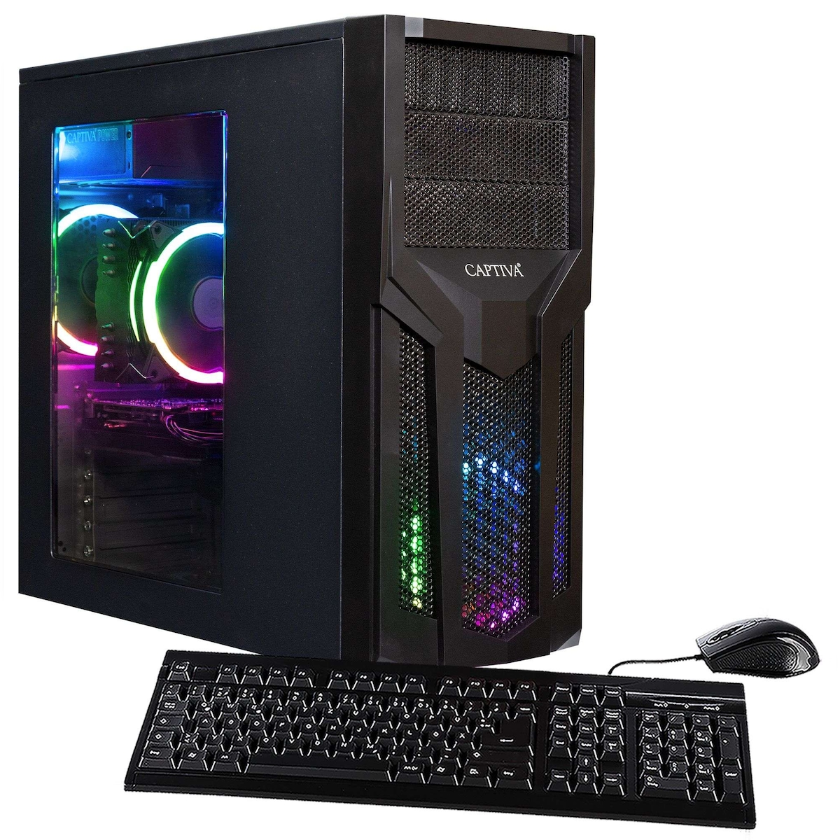 Captiva PC Power Starter R80-025 (Ryzen 7 5700G/SSD 1TB/32GB/DVD-RW/WLAN/Windows 11 Home 64-bit) Image