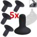 Onemayship 5PC Rubber Joystick Sleeve Black 1.6 Inch for Wheelchair Joystick VS1 VR2 GC Universal Compatibility Charm Grip Replacement