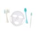 Pore Perfection Daily Face Cleansing Essential Tools Facial Brush Mask Tool Scrubber Reusable Silicone Mask Set
