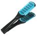 Double Sided Brush Bristle Hair Clamp Brush Hair Straightener Brush Hair Straightening Comb