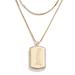 WEAR by Erin Andrews x Baublebar Seattle Mariners Dog Tag Necklace