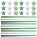 VILLCASE 240pcs Handcraft Paper EC36 Crafts Origami Paper Glitter Origami Papers Kids Crafts Paper Kids Folding Paper DIY Folding Papers DIY Origami Paper Origami Card Star Paper Child Square