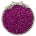 Feildoo 4000pcs Glass Seed Beads Bulk 2mm 6/0 Pony Beads Bulk for Jewelry Making Mini Spacer Beads Loose Beads Craft Small Glass Seed Beads for DIY Bracelet Wrist Y05H5S9W Dark Purple Red