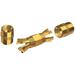 PL-258-CP-G Marine Center Pin Spice Connector Gold