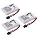 3 Pack 3.6V Cordless Phone 1000mAh Battery for Uniden BT-446 BT446 BT-1005 BT1005